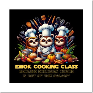 Ewok Cooking Class Posters and Art